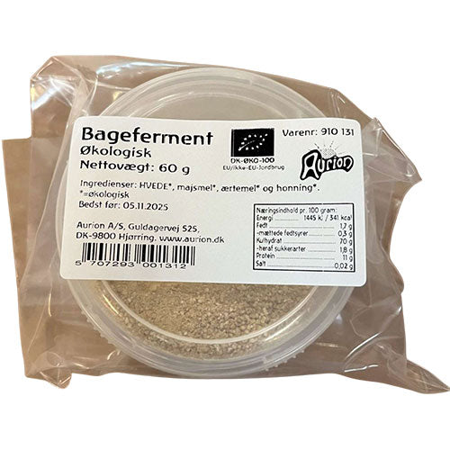 Aurion Bageferment Ø | 60 gr fra Aurion på Mecindo.dk