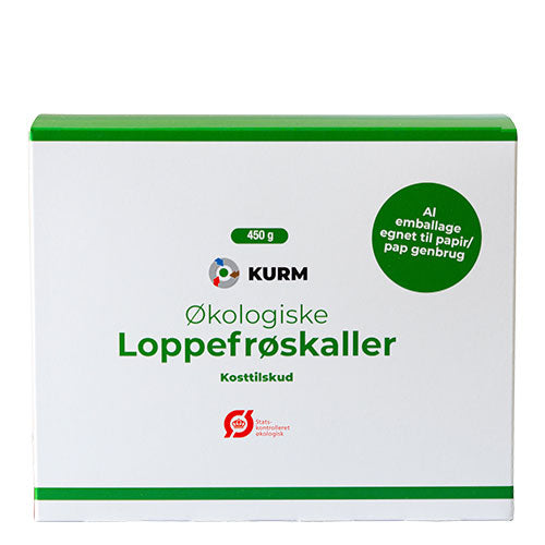 Kurm Loppefrøskaller Økologisk | 450 gr fra Kurm på Mecindo.dk
