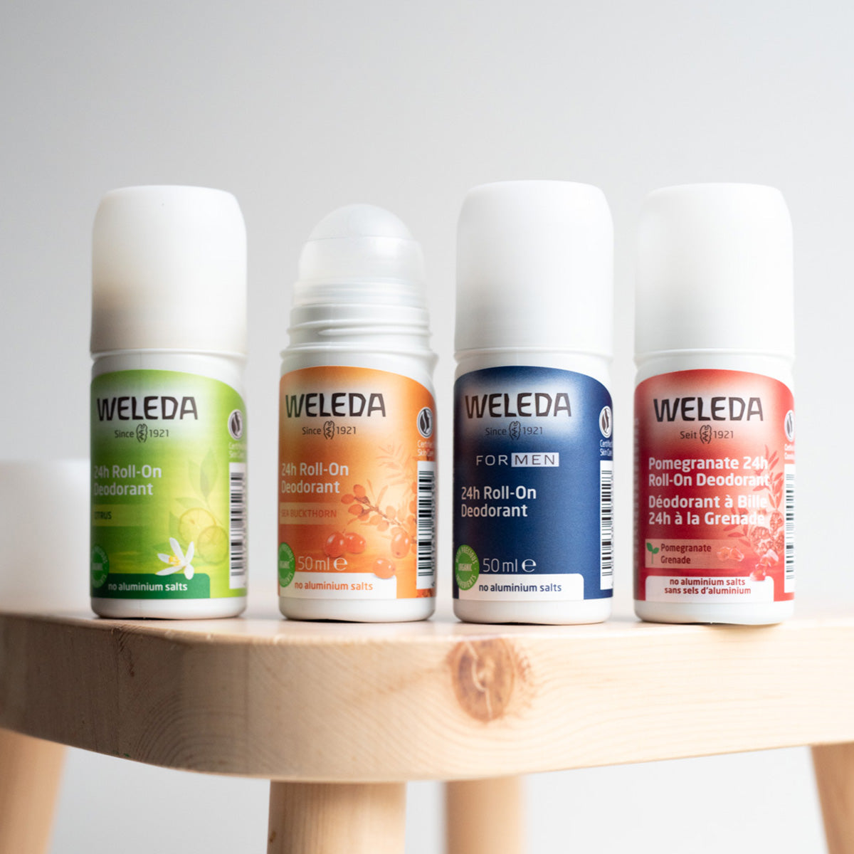 Weleda Deodorant Roll-on 24h (50 ml) | Men fra Weleda på Mecindo.dk