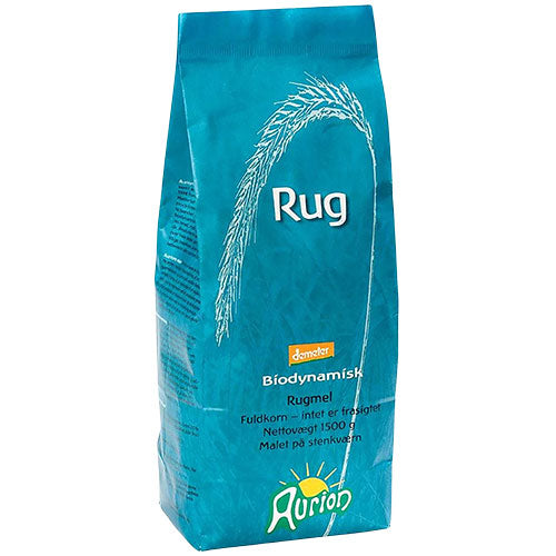 Aurion Rugmel Økologisk Demeter | 1.5 kg fra Aurion på Mecindo.dk