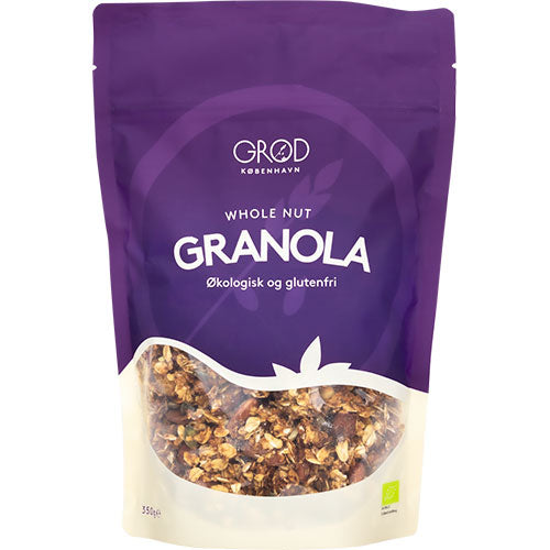 GRØD Whole Nut Granola Økologisk | 350 gr fra GRØD på Mecindo.dk