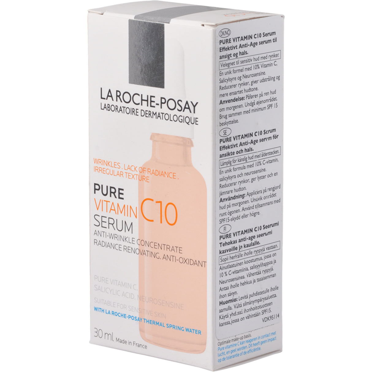 La Roche Posay Pure Vitamin C10 Serum | 30 ml fra La Roche Posay på Mecindo.dk
