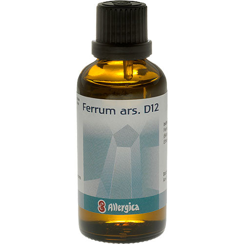 Allergica Ferrum Ars. D12 Cellesalt 14 | 50 ml fra Allergica på Mecindo.dk