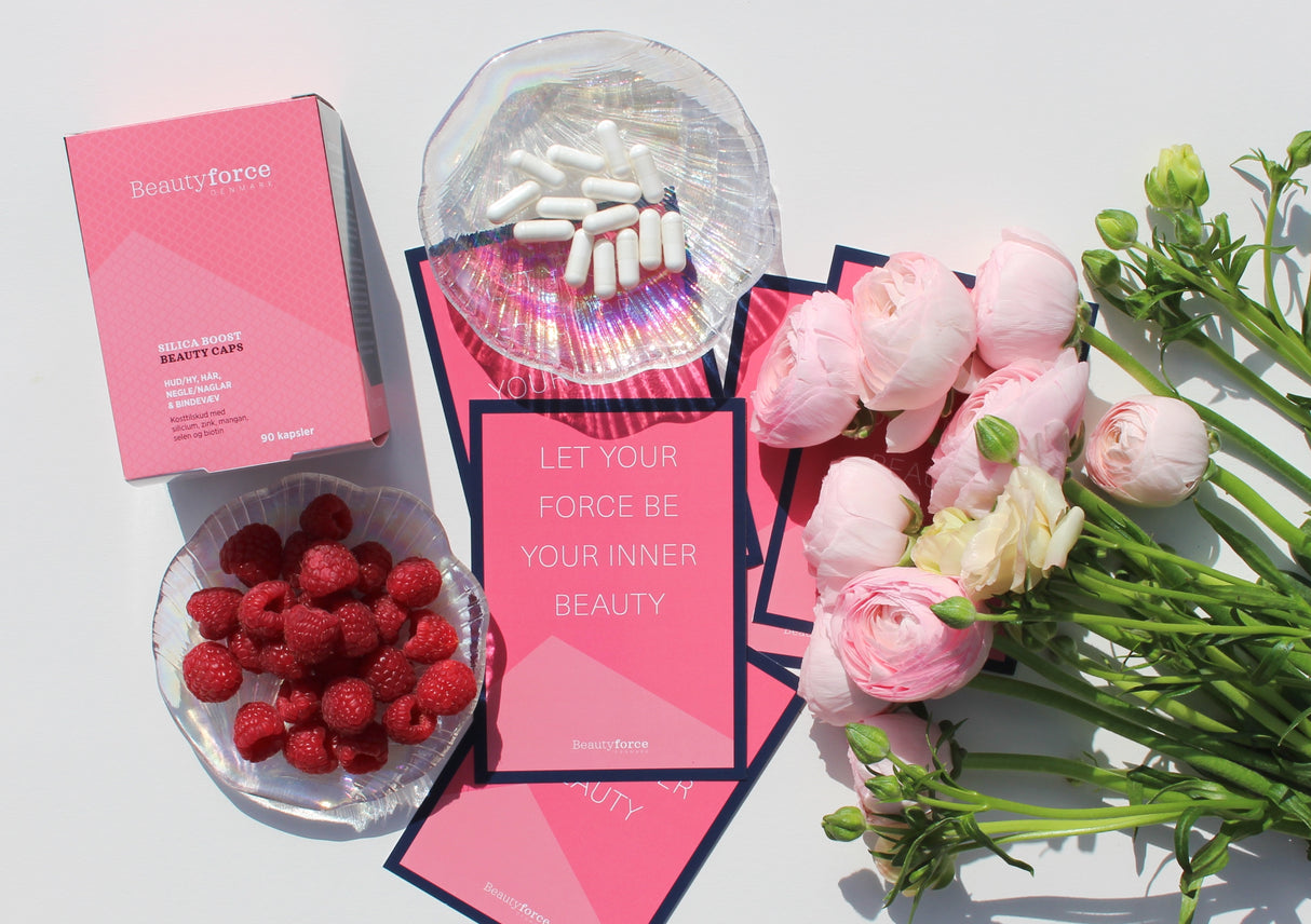 Beauty Force Beauty Force Silica Boost Beauty Force | 90 kapsler fra Beauty Force på Mecindo.dk