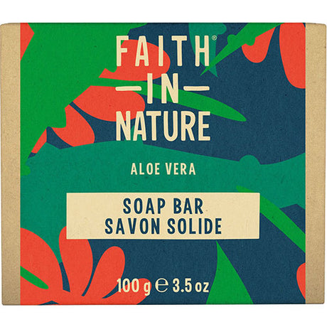 Faith in Nature Fast Sæbe (100 gr) | Aloe Vera fra Faith in Nature på Mecindo.dk