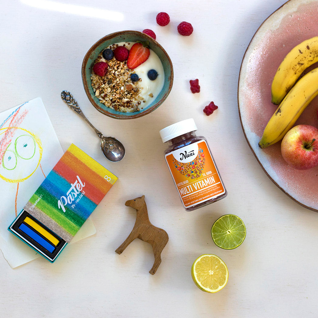 Nani Multivitamin Til Børn Food State | 90 gummies fra Nani på Mecindo.dk