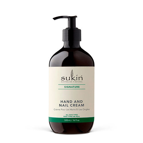Sukin Signature Hand And Nail Cream | 500 ml fra Sukin på Mecindo.dk