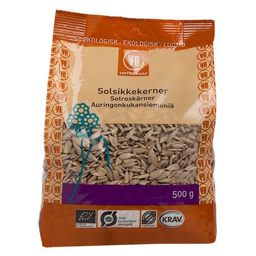 Urtekram Solsikkekerner Økologisk | 375 gr fra Urtekram på Mecindo.dk