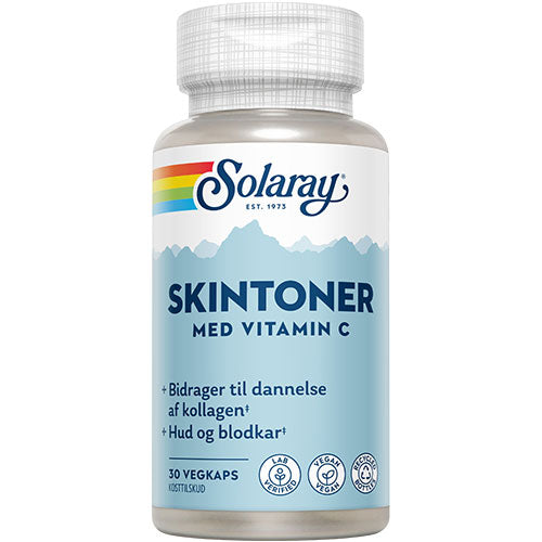 Solaray Skintoner | 30 kapsler fra Solaray på Mecindo.dk