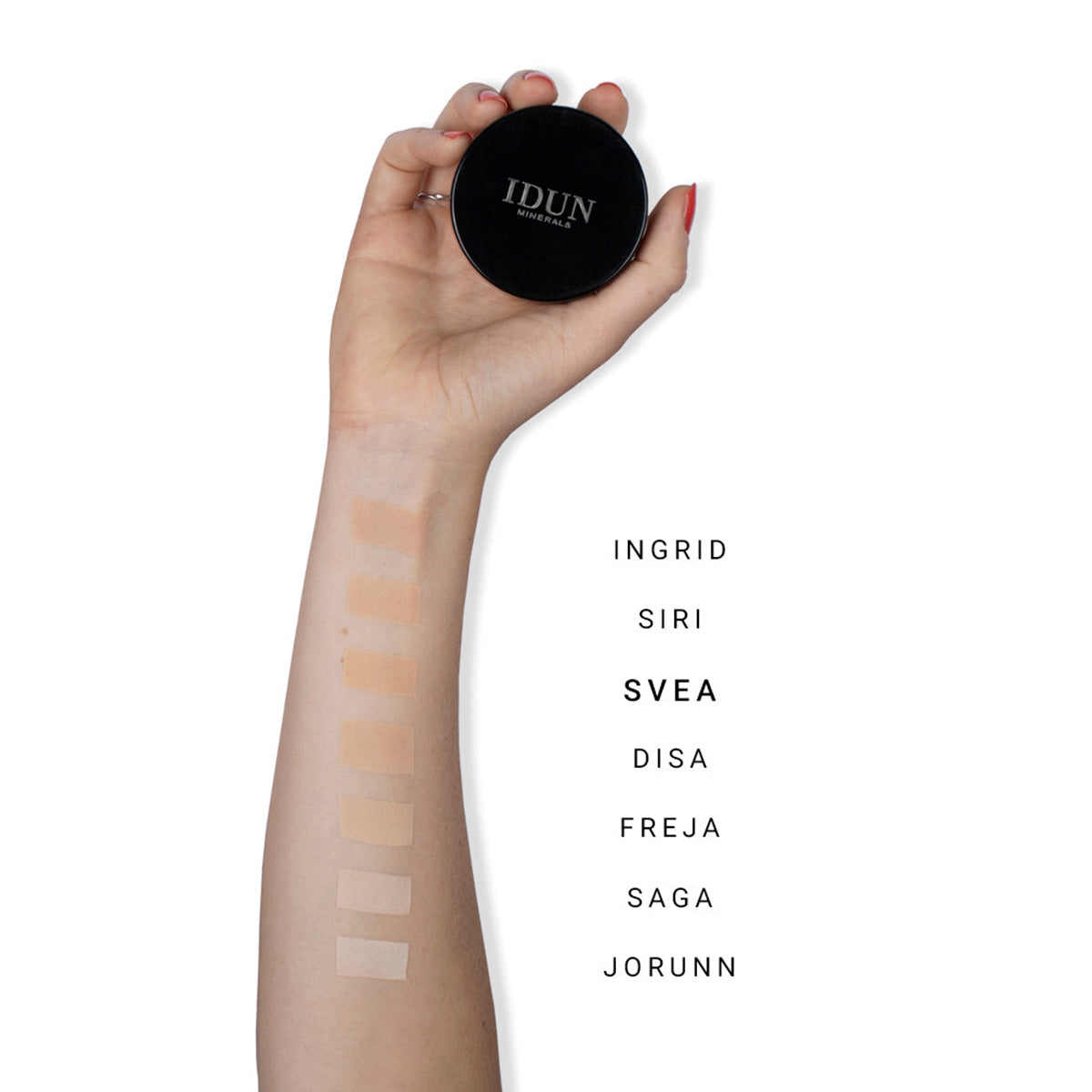 IDUN minerals Powder Foundation (7 gr) | Svea fra IDUN minerals på Mecindo.dk