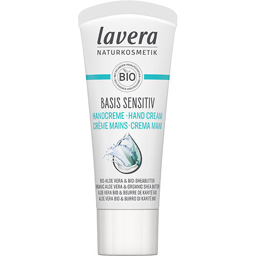 lavera Hand Cream Basis Sensitive - Travel Size | 20 ml fra lavera på Mecindo.dk