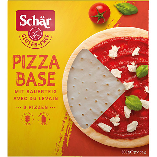 Schär Pizzabunde | 300 gr fra Schär på Mecindo.dk