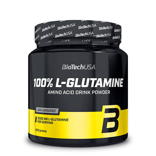 BioTechUSA 100% L-glutamine | 240 gr fra BioTechUSA på Mecindo.dk