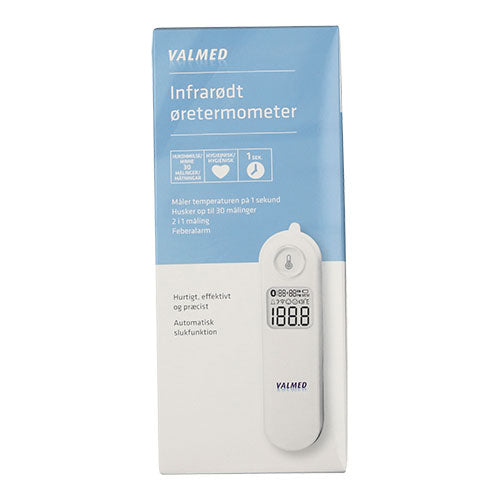 Valmed Infrarødt Øretermometer fra Valmed på Mecindo.dk