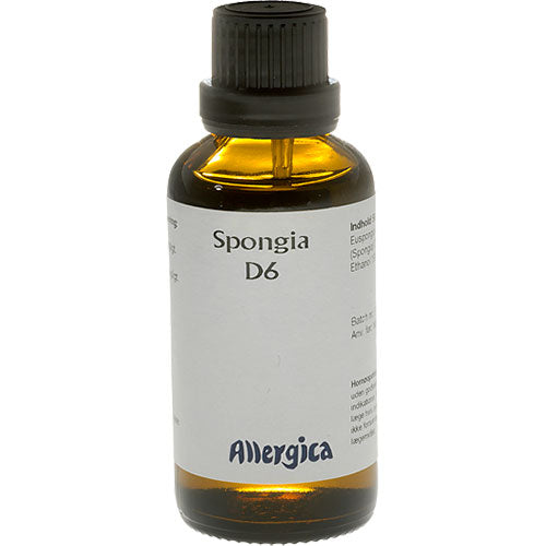 Allergica Spongia D6 | 50 ml fra Allergica på Mecindo.dk
