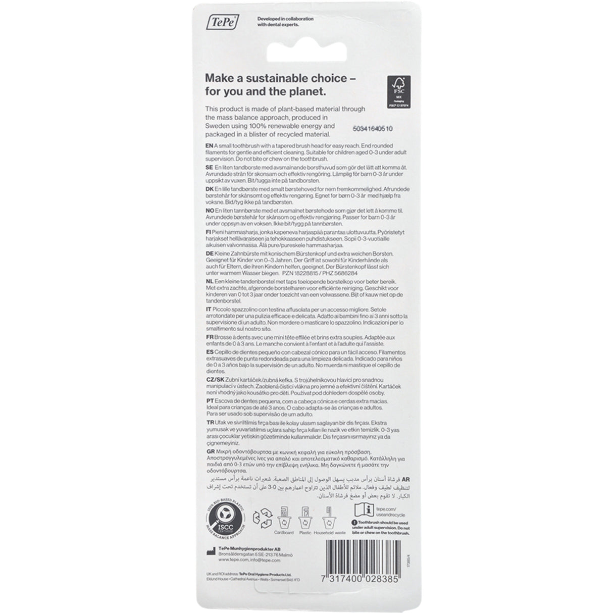 TePe Mini X-soft Tandbørster fra TePe på Mecindo.dk