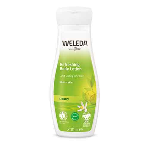 Weleda Body Lotion Refreshing Citrus | 200 ml fra Weleda på Mecindo.dk