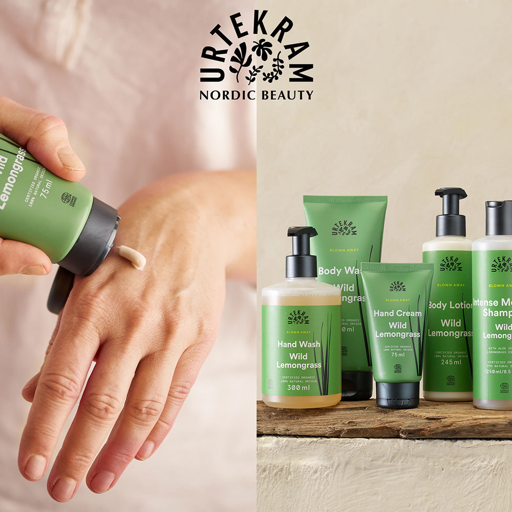 Urtekram Body Wash Wild Lemongrass | 500 ml fra Urtekram på Mecindo.dk