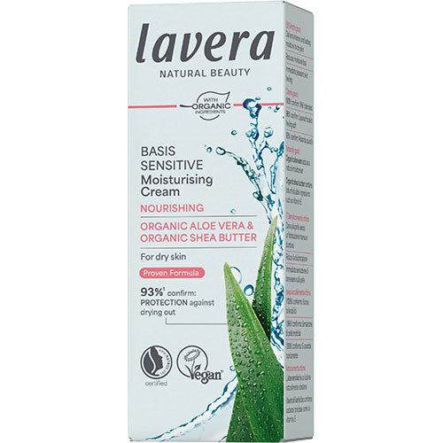 lavera Basis Sensitive Moisturising Creme, Dry & Sensitiv Skin | 50 ml fra lavera på Mecindo.dk