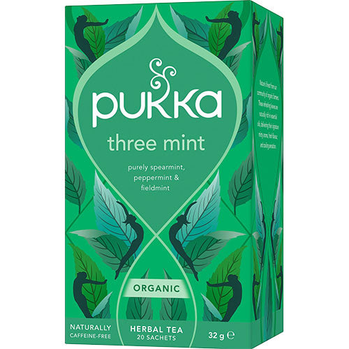 Pukka Three Mint Te | 20 br fra Pukka på Mecindo.dk