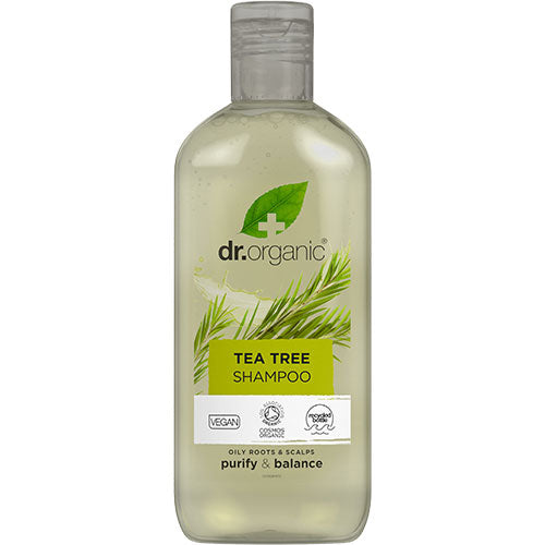 Dr. Organic Tea Tree Shampoo | 265 ml fra Dr. Organic på Mecindo.dk