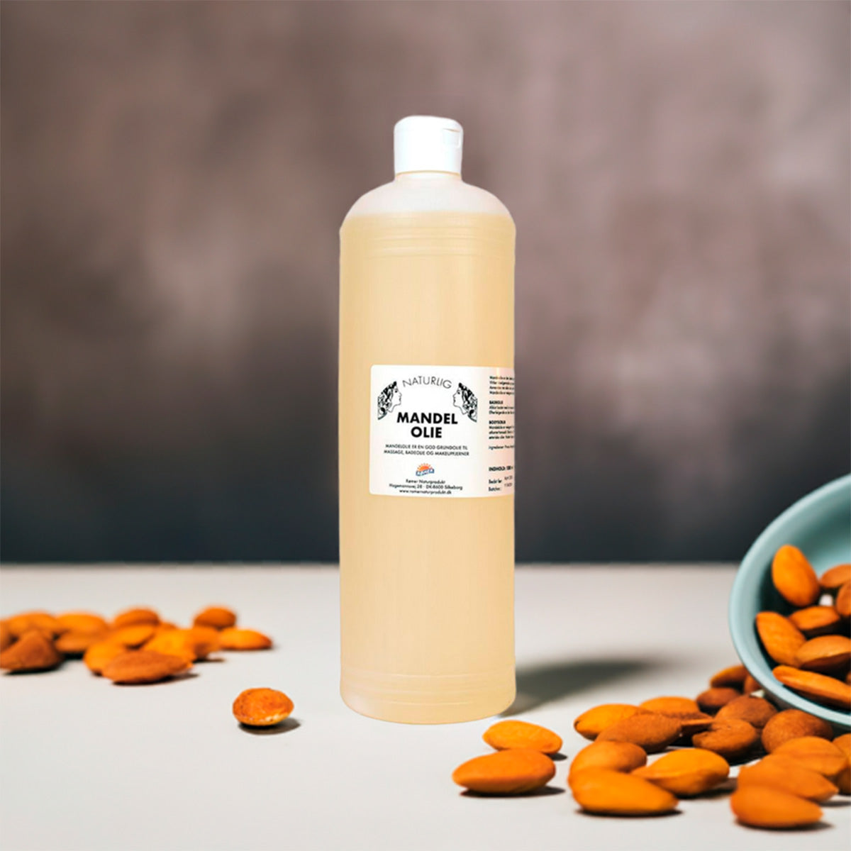 Rømer Mandelolie Massageolie | 1 ltr fra Rømer på Mecindo.dk