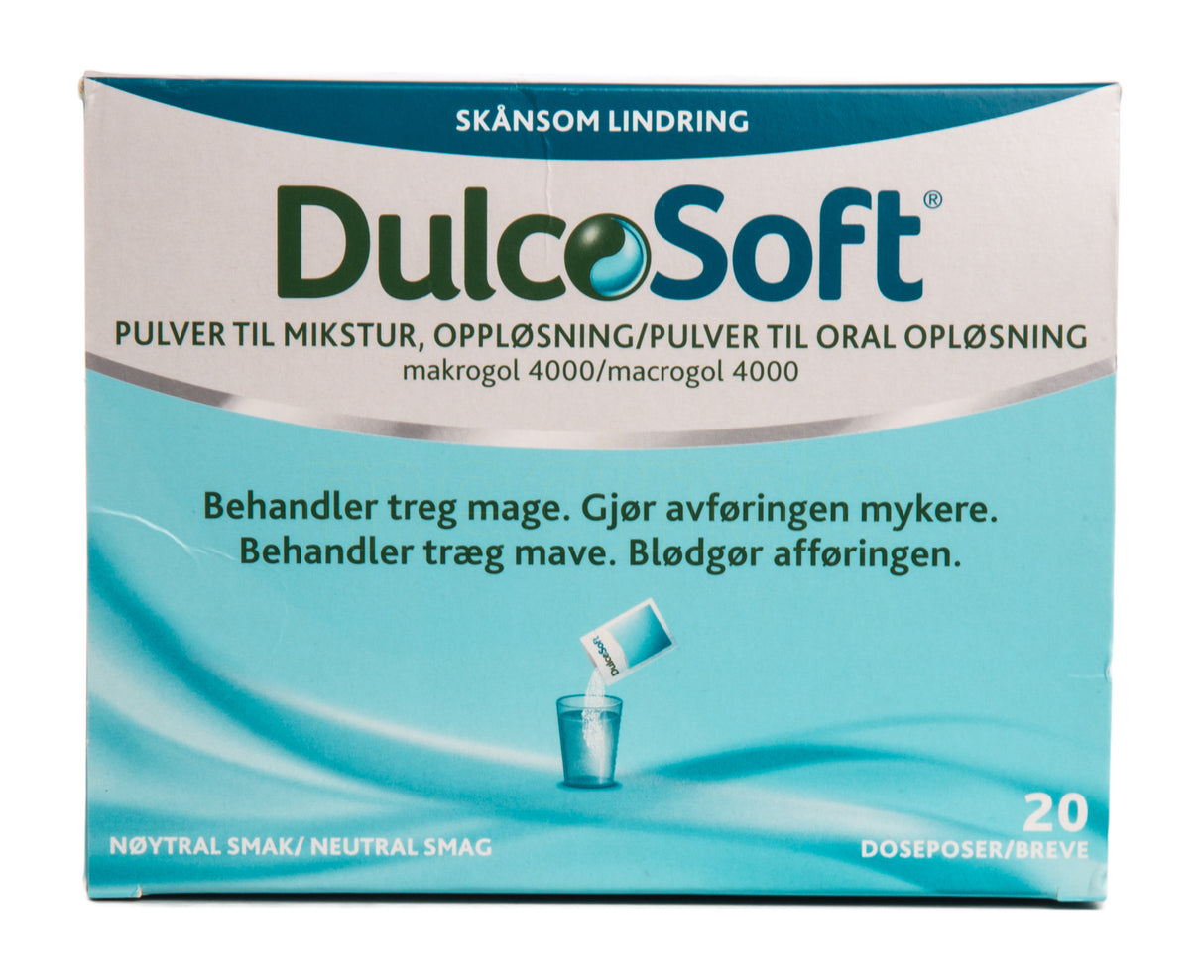 Dulcolax Dulcosoft Pulver fra Dulcolax på Mecindo.dk