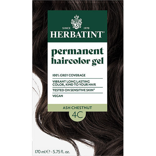 Herbatint Hårfarve 170 ML | 4C Ash Chestnut fra Herbatint på Mecindo.dk