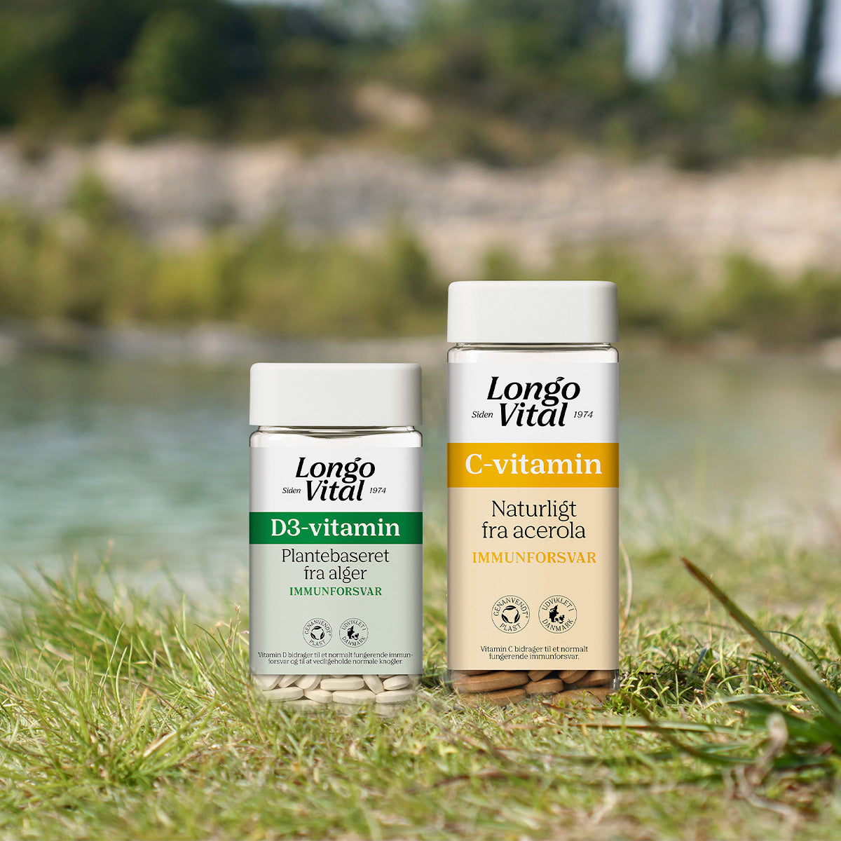 Longo C-vitamin | 150 Tabl. fra Longo på Mecindo.dk