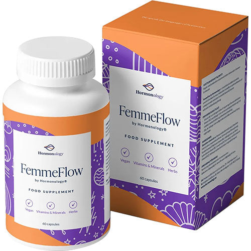 Hormonology Femmeflow Pms | 60 kapsler fra Hormonology på Mecindo.dk