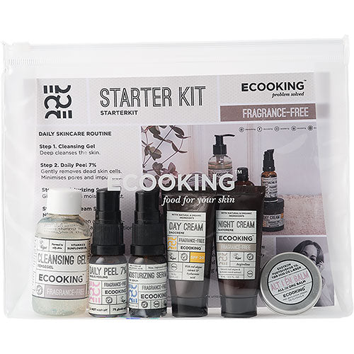 Ecooking Starterkit - Skincare Fragrance Free fra Ecooking på Mecindo.dk