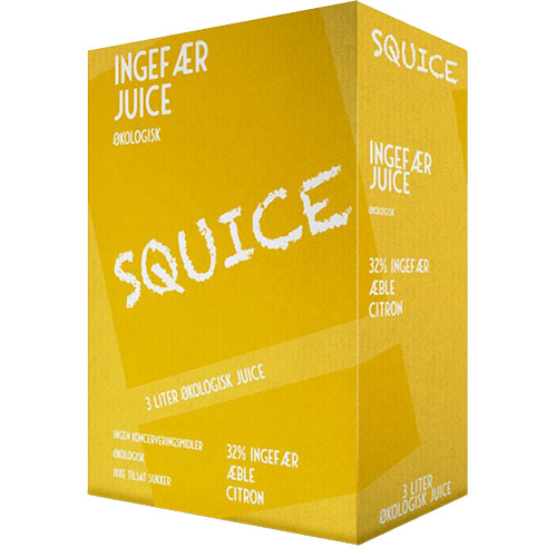 Squice Ingefær Juice Økologisk | 3 ltr fra Squice på Mecindo.dk