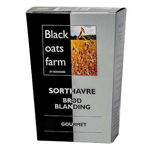 Blackoatsfarm Sorthavre Brødblanding Ø | 375 gr fra Blackoatsfarm By Engdigegaard på Mecindo.dk