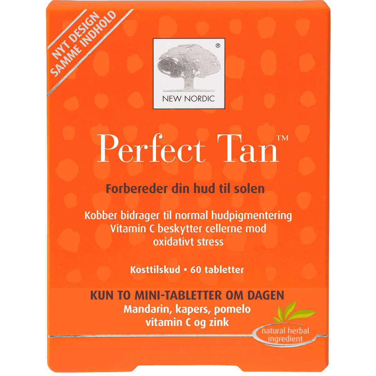 New Nordic Skin Care Perfect Tan | 60 tabletter