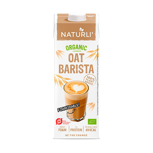 Naturli Organic Oat Barista Økologisk | 1 ltr fra Naturli på Mecindo.dk