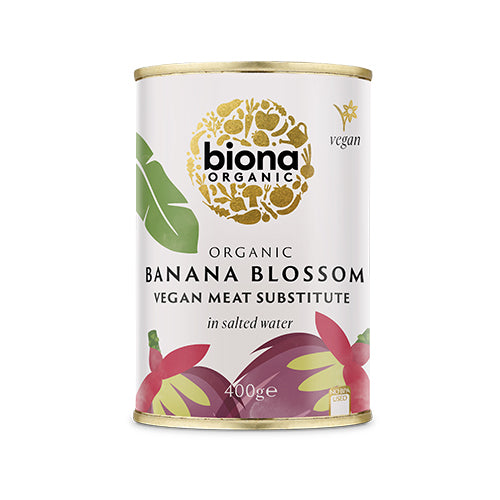 Biona Organic Banana Blossom I Saltet Vand Økologisk | 400 gr fra Biona Organic på Mecindo.dk