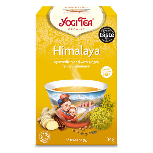 Yogi Himalaya Chai Te | 17 br fra Yogi på Mecindo.dk