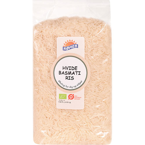 Rømer Ris Hvide Basmati Økologisk | 1 kg fra Rømer på Mecindo.dk