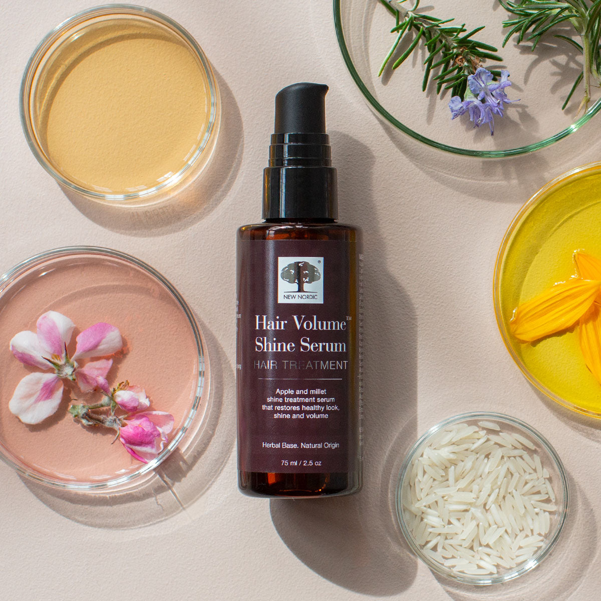 New Nordic Hair Volume Shine Serum | 75 ml fra New Nordic på Mecindo.dk