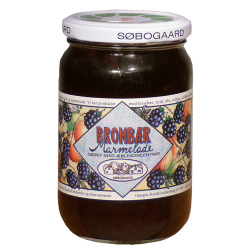 Søbogaard Brombærmarmelade Økologisk | 390 gr fra Søbogaard på Mecindo.dk