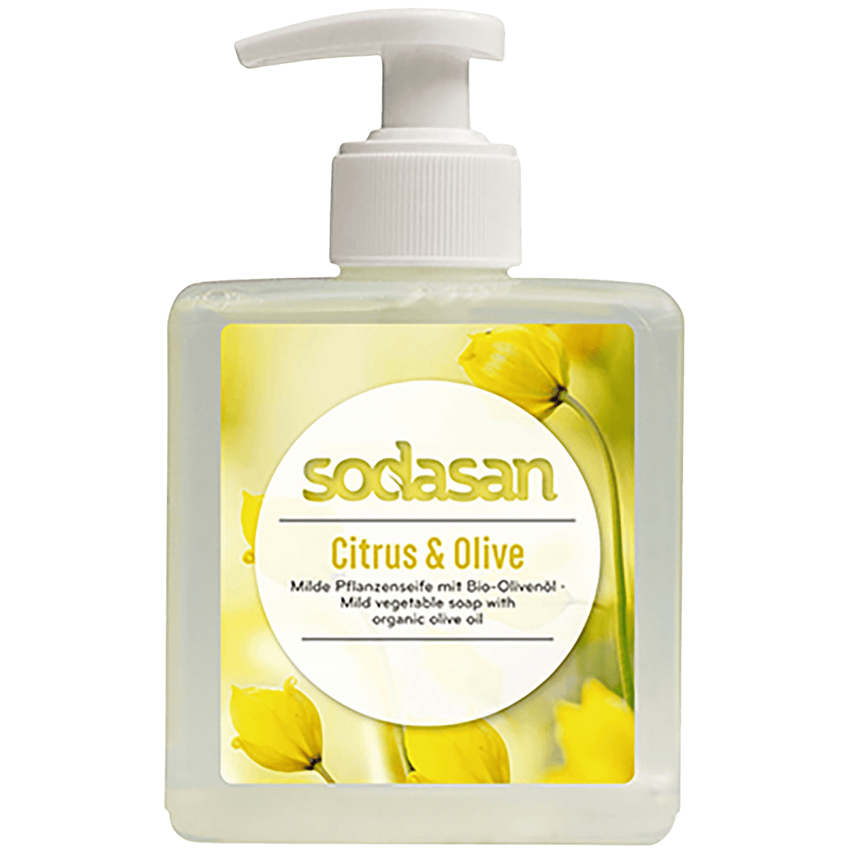 Sodasan Håndsæbe Flydende Citron | 300 ml fra Sodasan på Mecindo.dk