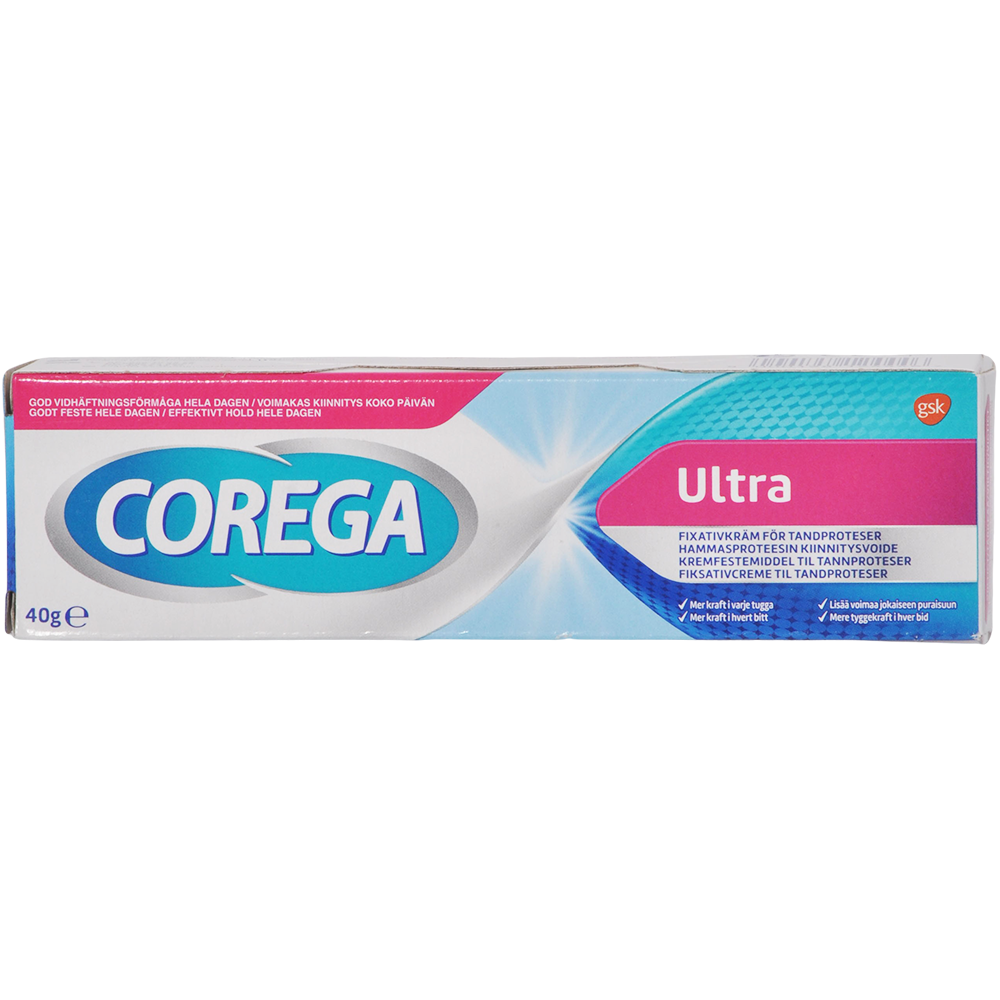 Corega Ultra Creme | 40 gr fra Corega på Mecindo.dk