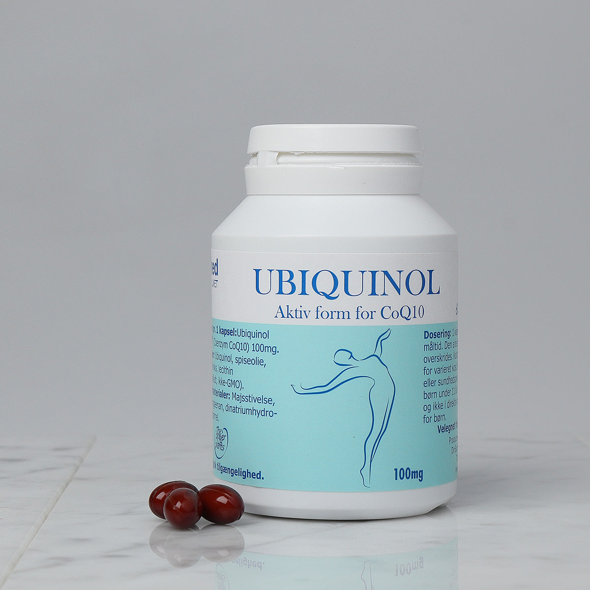 The power of plants Q10 Uniqinol | 60 kapsler fra The power of plants på Mecindo.dk