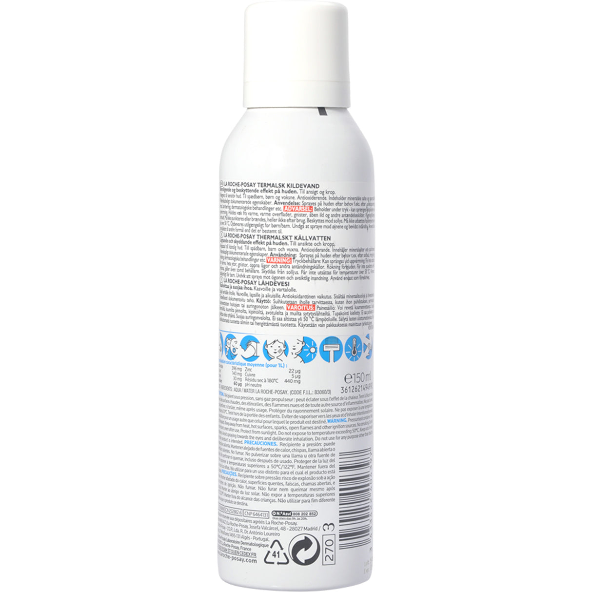 La Roche Posay Kildesvandsspray Eau Thermale | 150 ml fra La Roche Posay på Mecindo.dk
