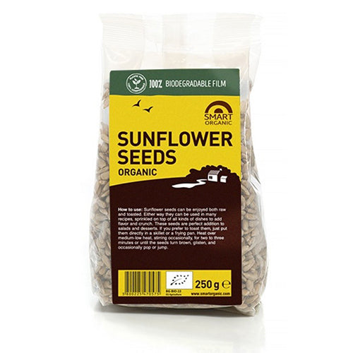 Smart Organic Smart Organic Solsikkefrø Økologisk | 250 gr fra Smart Organic på Mecindo.dk