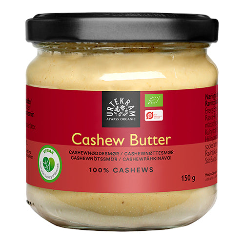 Urtekram Cashew Butter Økologisk | 150 gr fra Urtekram på Mecindo.dk