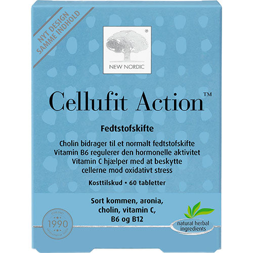 New Nordic Skin Care Cellufit Action | 60 Tabl. fra New Nordic på Mecindo.dk