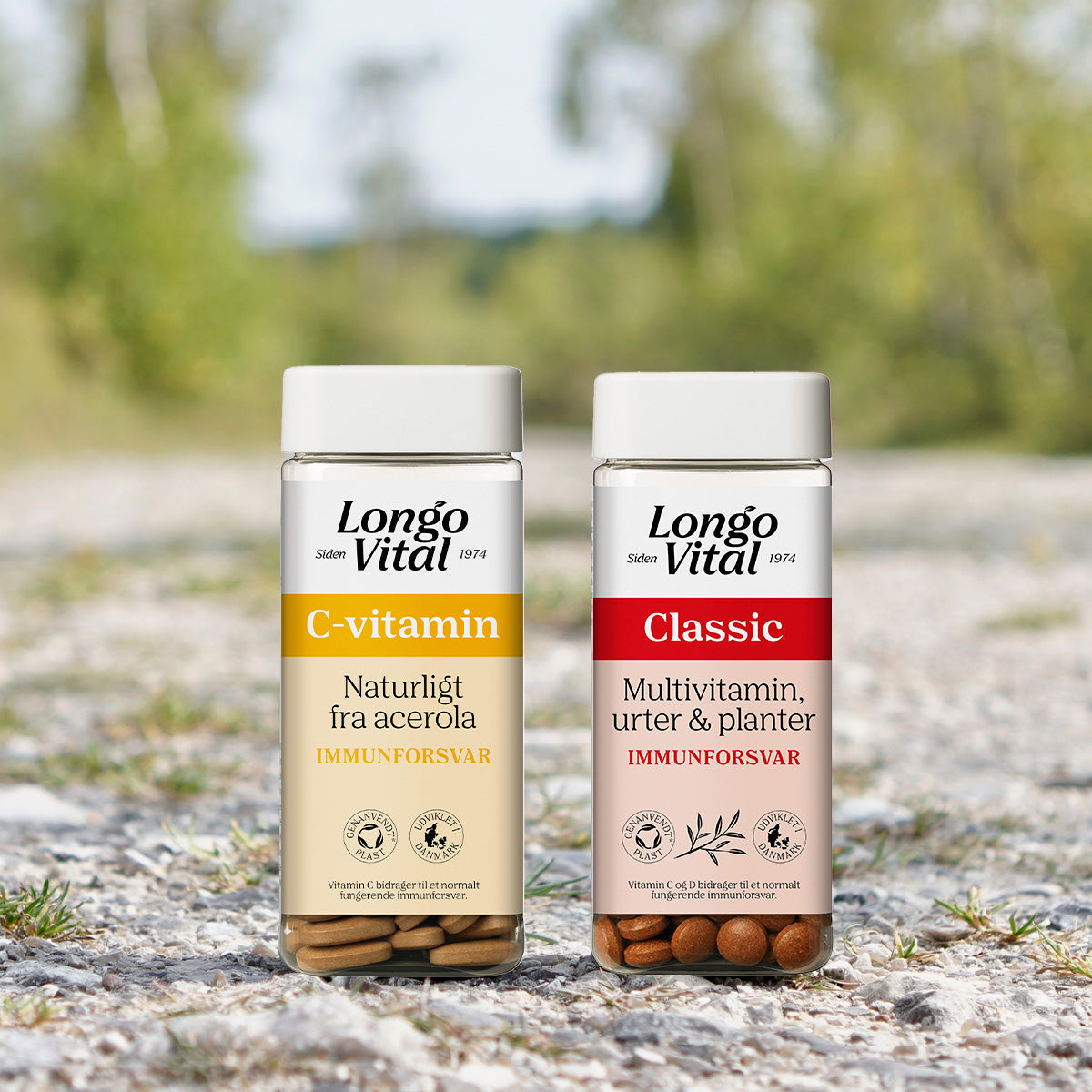 Longo C-vitamin | 150 Tabl. fra Longo på Mecindo.dk