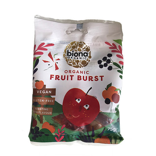 Biona Organic Vingummi Fruit Burst Økologisk | 75 gr fra Biona Organic på Mecindo.dk