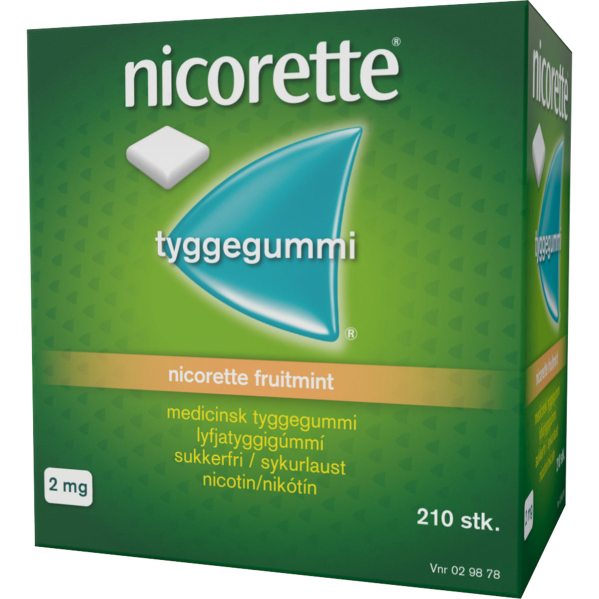 Nicorette Fruitmint 2 mg fra Nicorette på Mecindo.dk